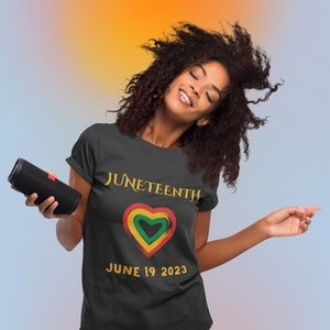 New Juneteenth tee shirt